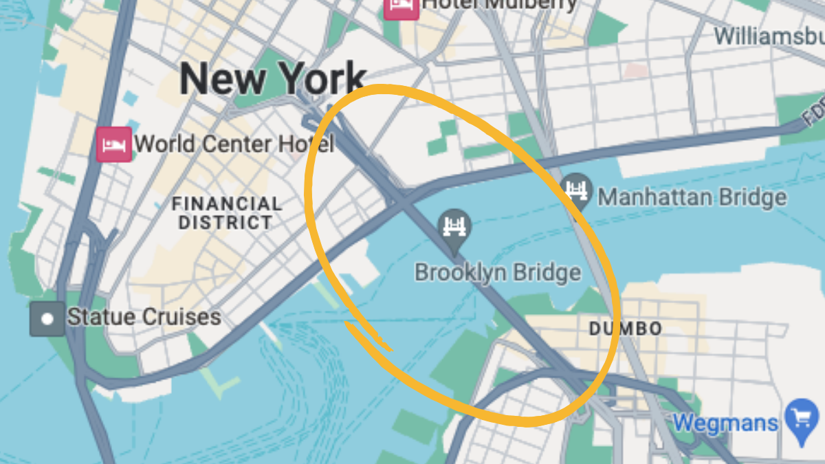 Où se trouve le Pont de Brooklyn à New York ?
