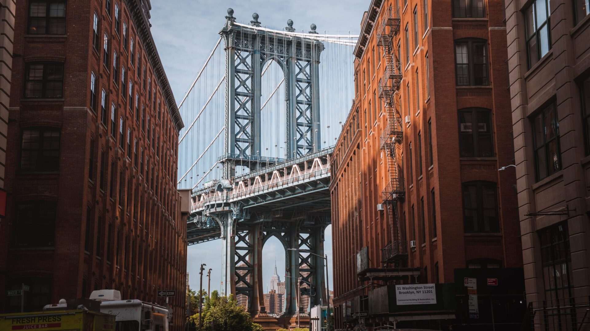 Où faire de belles photos sur le Pont de Brooklyn ?